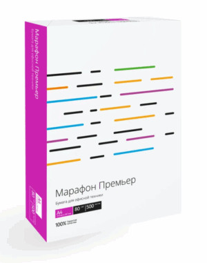 Бумага Xerox Марафон Премьер (450L91720) A4 500л белый 1