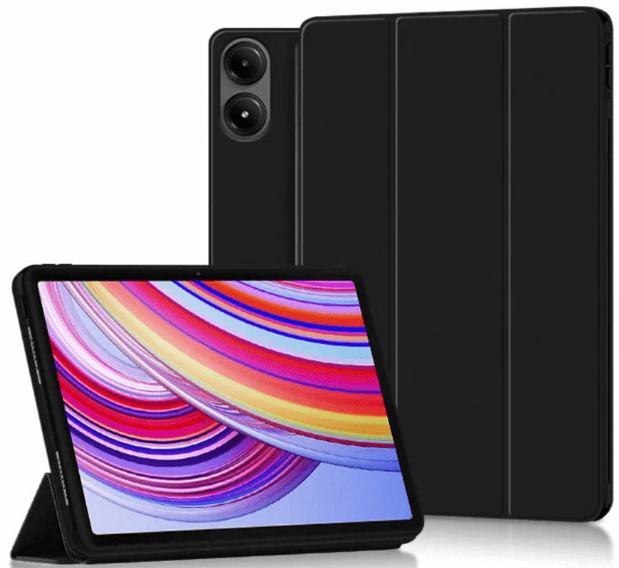 Чехол-книжка Xiaomi Cover для Xiaomi Redmi Pad Pro черный Оригинал 1 Чехол-книжка Xiaomi Cover для Xiaomi Redmi Pad Pro черный Оригинал 1
