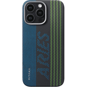 Чехол PITAKA  Aries Tactile Woven Case для iPhone 16 Pro MAX 6.9", Credit card 1