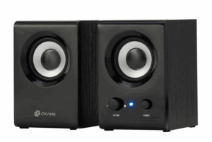 Колонки Oklick OK-160 2.0 черный 6Вт 417559 1