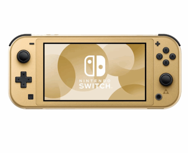 Nintendo Switch Lite Hyrule Edition 256Gb (чип + игры) 1
