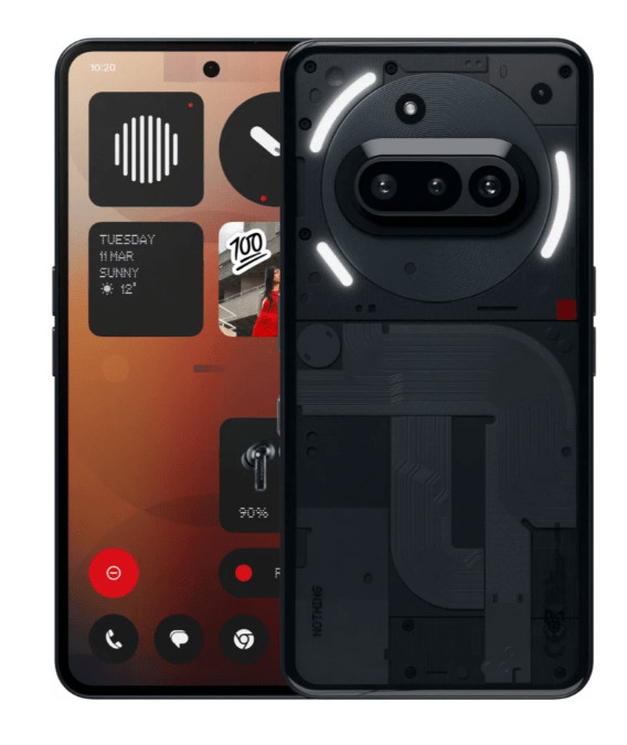 Смартфон NOTHING PHone 3a 12/256GB (A059) Black 1 Смартфон NOTHING PHone 3a 12/256GB (A059) Black 1