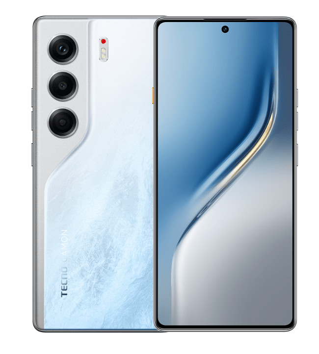 Смартфон TECNO Camon 40 12/256GB Glasier White 1 Смартфон TECNO Camon 40 12/256GB Glasier White 1