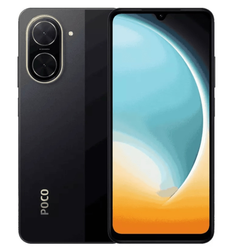 Смартфон Xiaomi POCO C71 4/128 ГБ Black 1 Смартфон Xiaomi POCO C71 4/128 ГБ Black 1