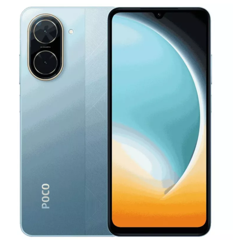 Смартфон Xiaomi POCO C71 4/128 ГБ Blue 1 Смартфон Xiaomi POCO C71 4/128 ГБ Blue 1