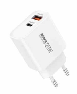 СЗУ Remax RP-U120 USB/USB-C 20W white 1