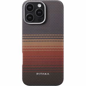 Чехол PITAKA Aries Tactile Woven Case для iPhone 16 Pro 6.3", Sunset 1