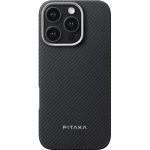 Чехол PITAKA Ultra-Slim Case для iPhone 16 Pro 6.3", Black/Grey 1