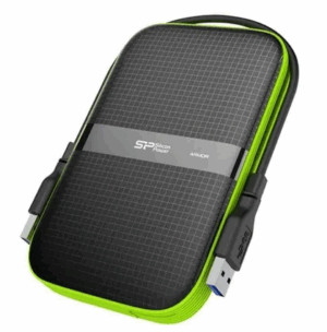 Внешний HDD 4TB Silicon Power Armor A60 (SP040TBPHDA60S3K), 2.5", USB 3.1, Черный 1