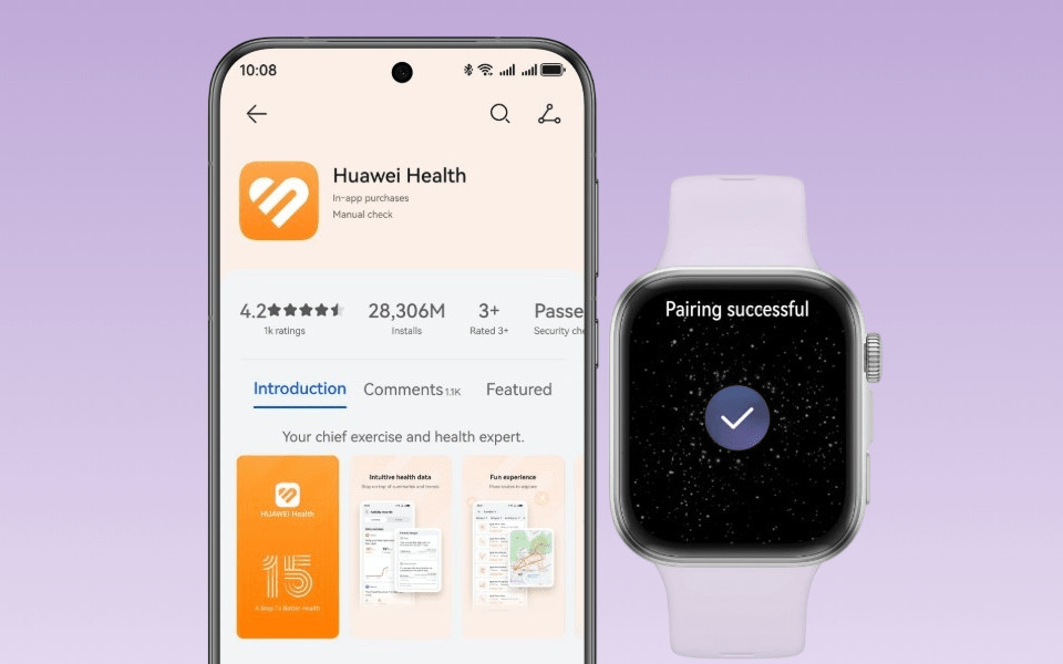 Умные часы HUAWEI Watch Fit 4 (SYA-019) Gray Neylon 17 Умные часы HUAWEI Watch Fit 4 (SYA-019) Gray Neylon 17