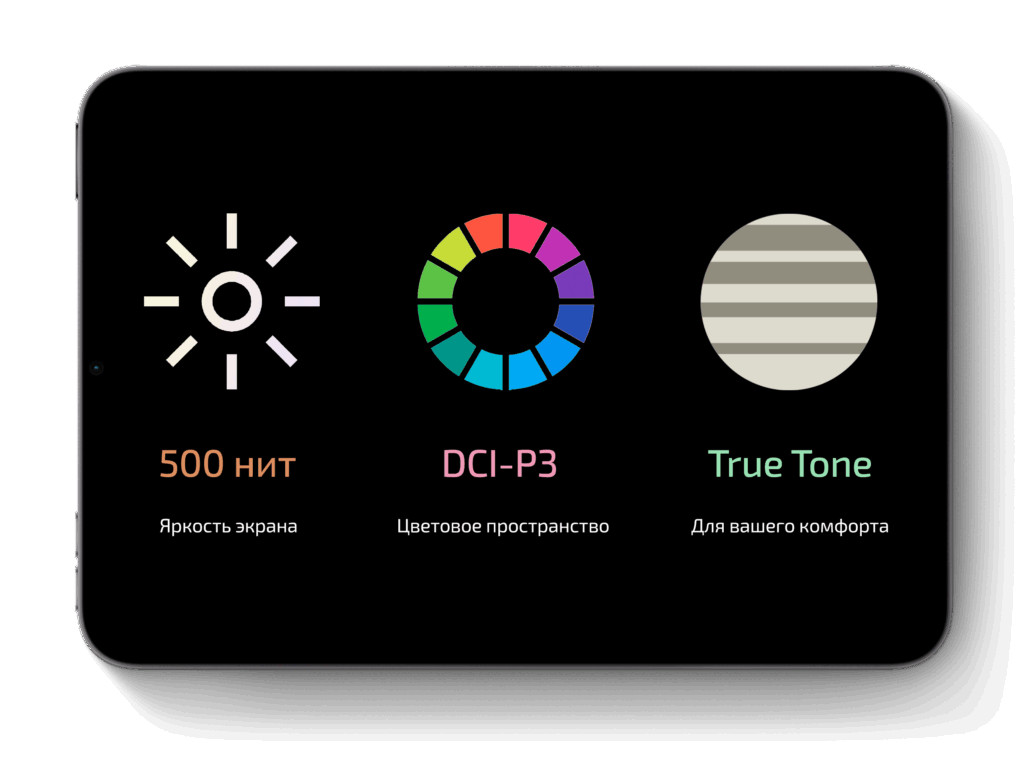 Планшет Apple iPad mini (2024) Wi-Fi 256 ГБ, голубой 2