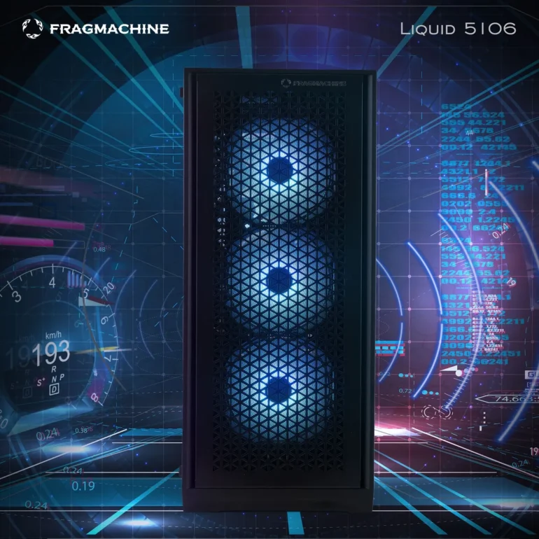 ПК FragMachine Liquid 5106 (L5124R4060) i5-12400F, DDR5 16GB, SSD 1Tb, RTX 4060, noOS 1
