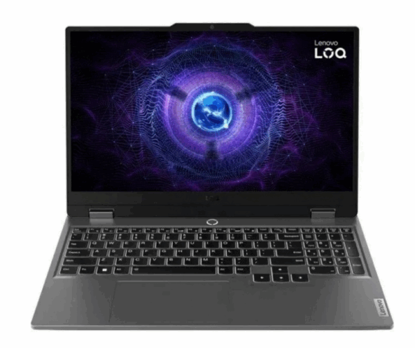 Ноутбук LENOVO LOQ 15IAX9 (83GS00EKRK) 15.6" FHD /Intel Core i5 12450HX/RAM 24Гб/SSD 512Гб/RTX 4060 1