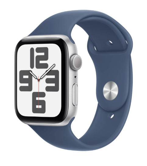 Смарт-часы Apple Watch SE (2024) 44mm Aluminium Case, Sport Band (Серебристый) S/M 1 Смарт-часы Apple Watch SE (2024) 44mm Aluminium Case, Sport Band (Серебристый) S/M 1