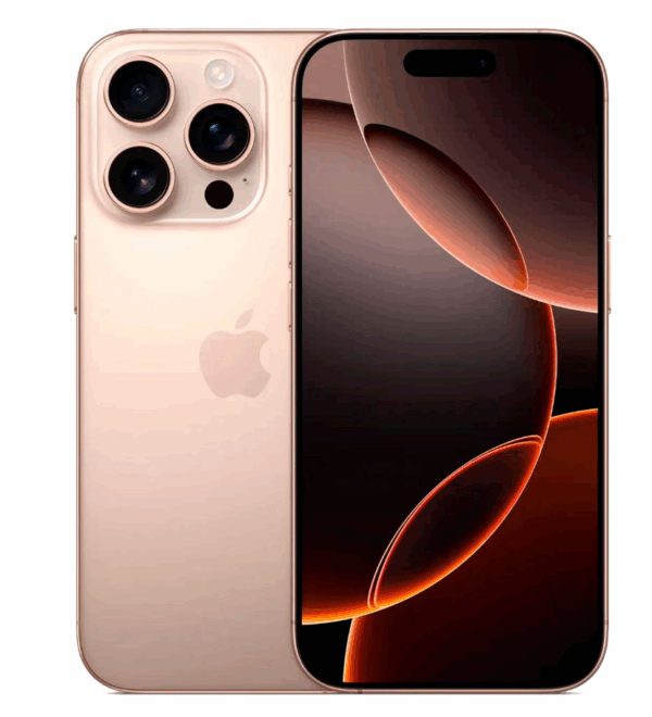 Смартфон Apple iPhone 16 Pro 128 ГБ, Dual nanoSIM+nanoSIM, Desert Titanium 1