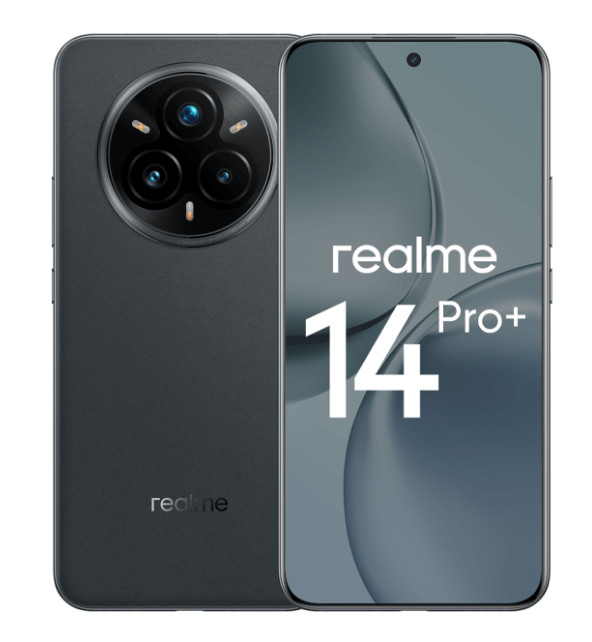 Смартфон Realme 14 Pro+ 8/256 Gb Серый замшевый 1 Смартфон Realme 14 Pro+ 8/256 Gb Серый замшевый 1