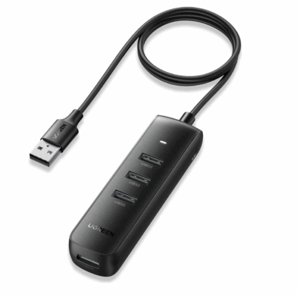 USB Hub Ugreen CM416 (80657) 1м черный 1