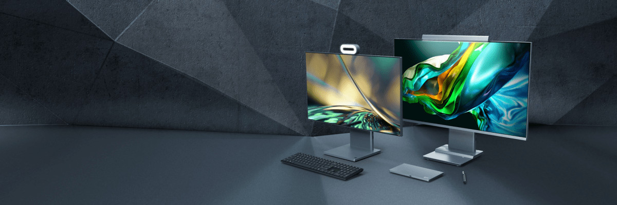 Моноблок Acer Aspire S27-1755 (DQ.BKECD.001) 27" WQHD i7 1260P (1.5) 16Gb SSD512Gb Iris Xe CR noOS G 1