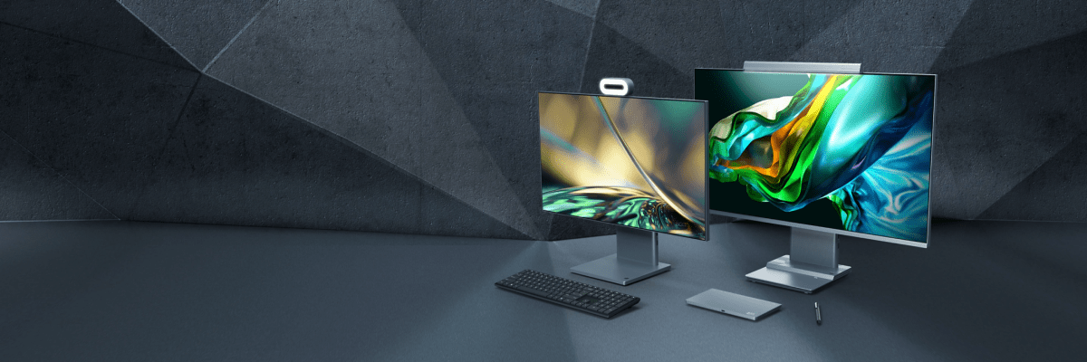 Моноблок Acer Aspire S27-1755 (DQ.BKECD.001) 27" WQHD i7 1260P (1.5) 16Gb SSD512Gb Iris Xe CR noOS G 1