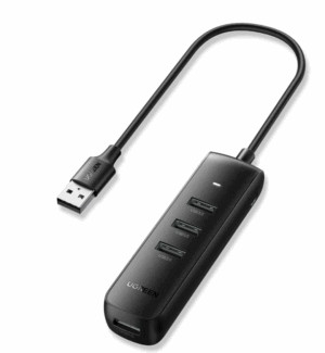 USB Hub Ugreen CM416 (10915) 0.25 см черный 1 USB Hub Ugreen CM416 (10915) 0.25 см черный 1