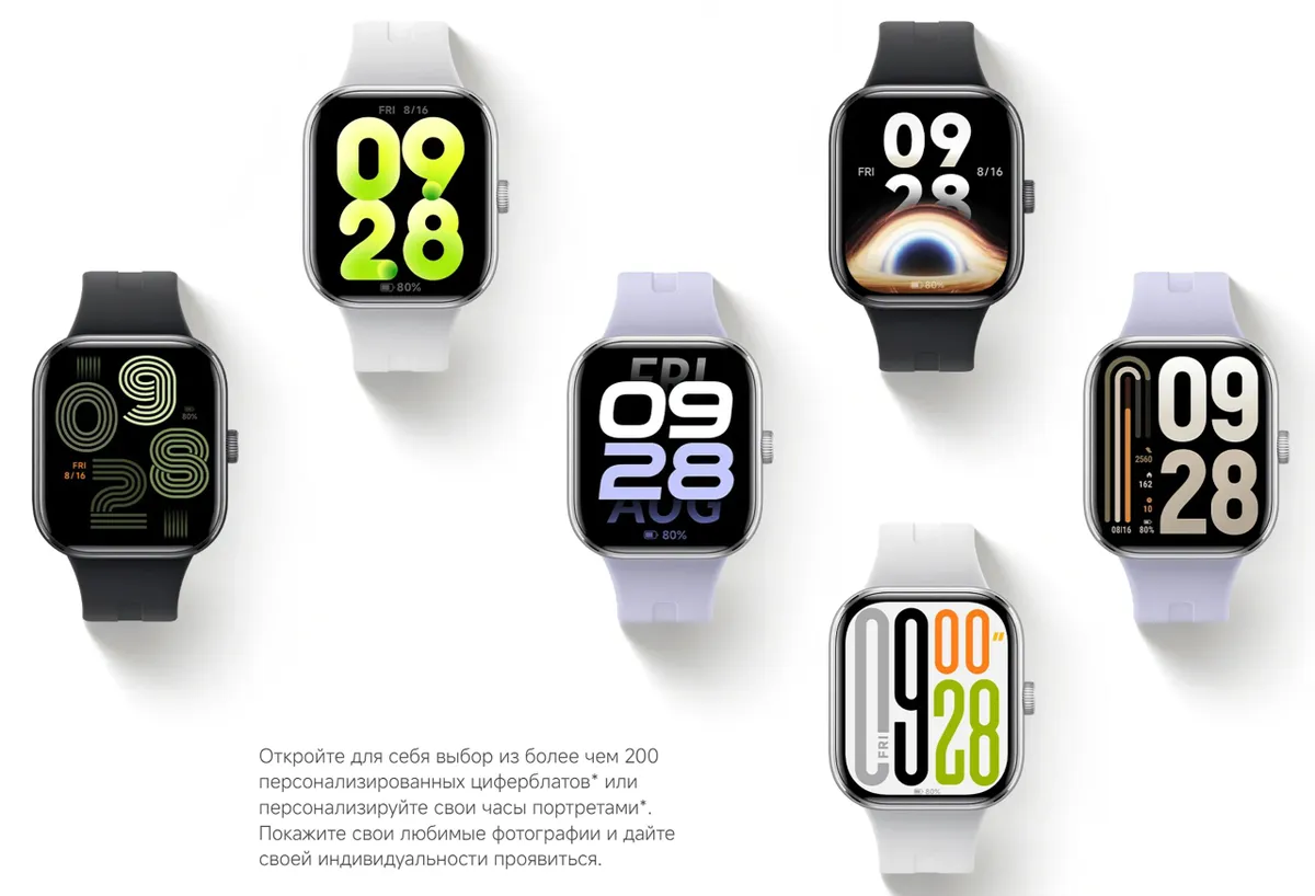 Смарт-часы Xiaomi Redmi Watch 5 (M2462W1) Black 6