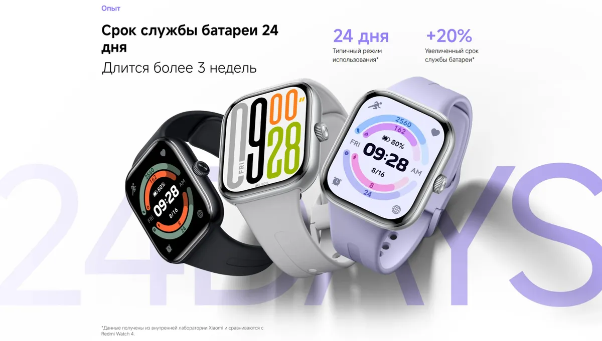 Смарт-часы Xiaomi Redmi Watch 5 (M2462W1) Silver Gray 10
