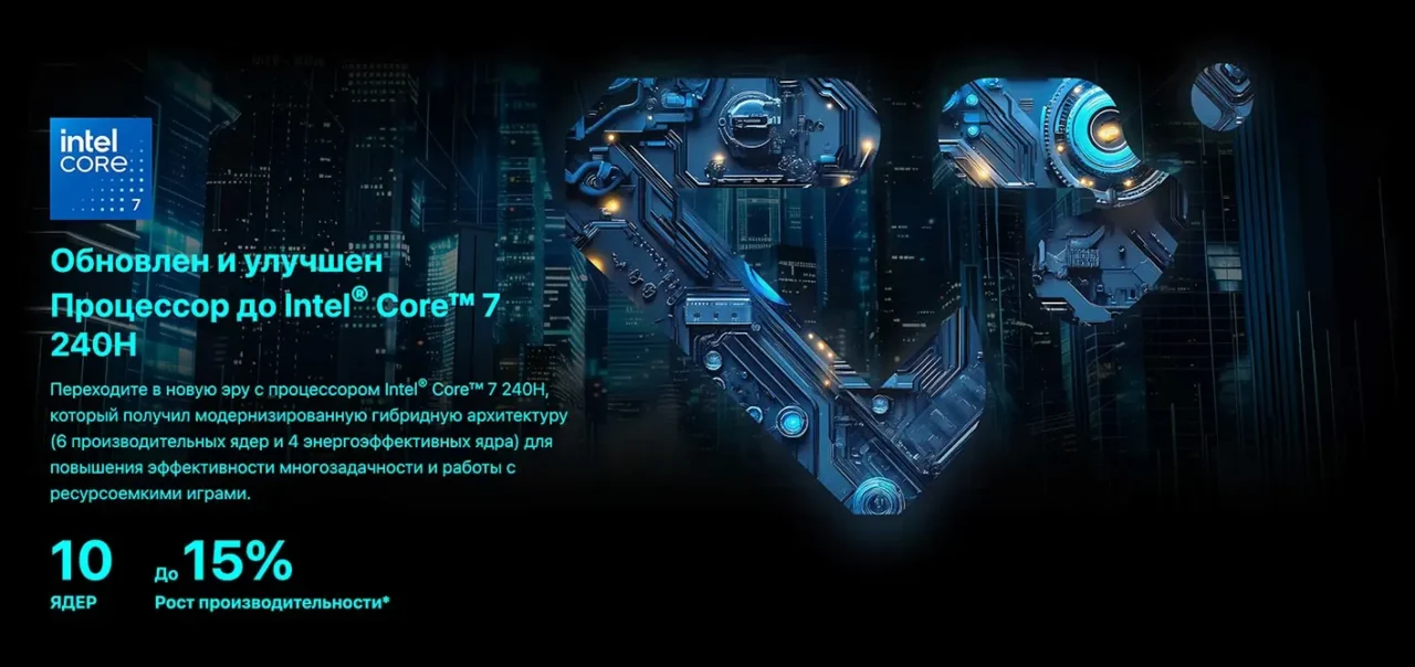 Ноутбук MSI Cyborg B2RWFKG-025XRU 15.6 144Hz FHD IPS/Core5 210H/16Gb/1 Tb/RTX5060 8Gb/No OS 4