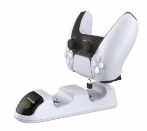 Док Станция Artplays Magnetic LED для двух геймпадов DualSense PS5 с подстветкой 1