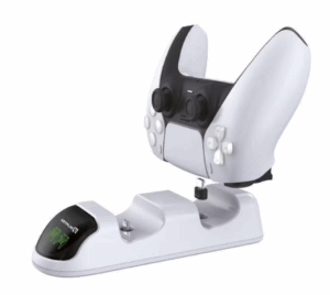 Док Станция Artplays Magnetic LED для двух геймпадов DualSense PS5 с подстветкой 1
