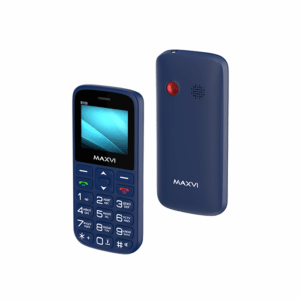 Мобильный телефон Maxvi B100i Blue 1