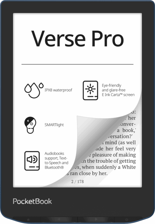 Защита от воды PocketBook 634 Verse Pro