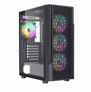 Корпус Accord 3312 (ACC-3312) черный без БП ATX 2xUSB2.0 1xUSB3.0 audio bott PSU 1