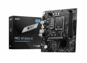 MB s1700 MSI Pro B760M-E, Intel B760, micro-ATX, 2x DDR5 1