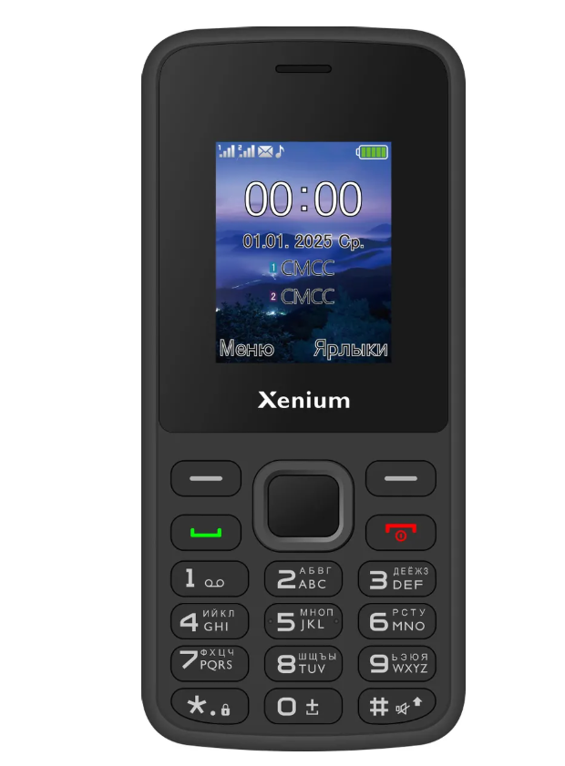 Мобильный телефон  Xenium X175 черный 1 Мобильный телефон  Xenium X175 черный 1