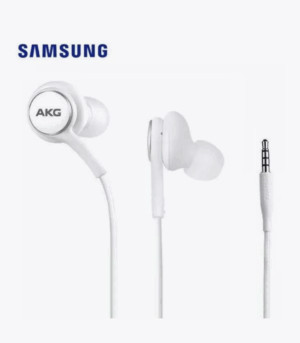 Наушники проводные SAMSUNG AKG с микрофоном Белый (Jack 3,5mm) Original 1