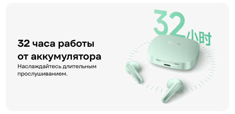 Беспроводные наушники Xiaomi Redmi Buds 7S (M2455E1) Black 9 Redmi-Buds-7S-11