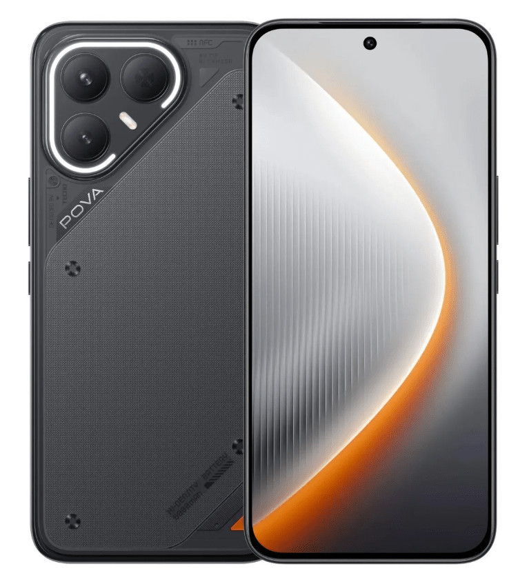 Смартфон TECNO POVA 7 Pro 5G 8/256GB Geek Black 1 Смартфон TECNO POVA 7 Pro 5G 8/256GB Geek Black 1