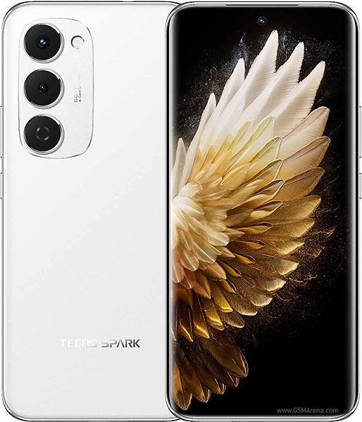 Смартфон TECNO Spark 40 Pro+ 8/256 ГБ Aurora White 1 Смартфон TECNO Spark 40 Pro+ 8/256 ГБ Aurora White 1