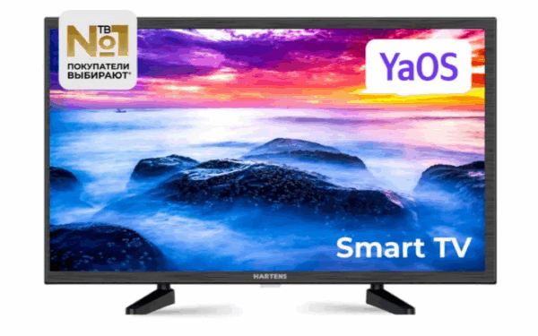 24" Телевизор Hartens HTY-24H06B-VZ/M 1