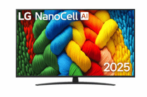 55" Телевизор LG 55NANO81A6A.ARUG черный 3840x2160 1