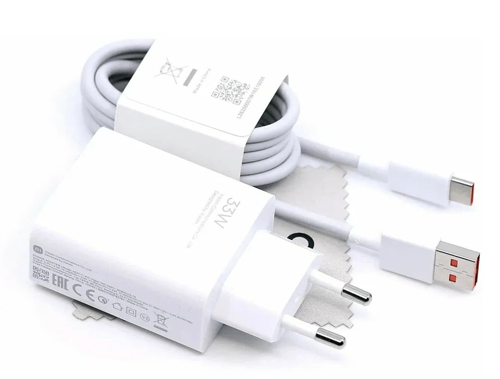 Зарядное устройство Xiaomi 33W HyperCharge Combo (Type-A) 1 Зарядное устройство Xiaomi 33W HyperCharge Combo (Type-A) 1
