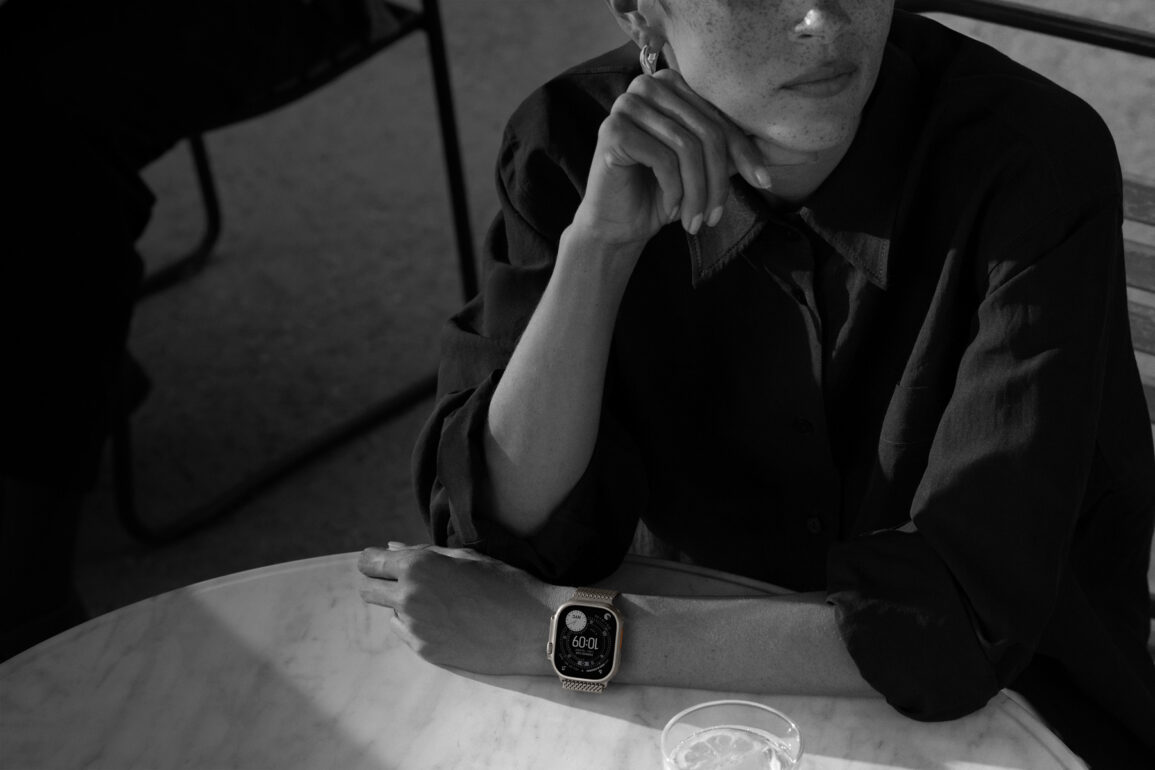 Умные часы Apple Watch Ultra 3 49 мм Black Ti Black Ocean Band 3