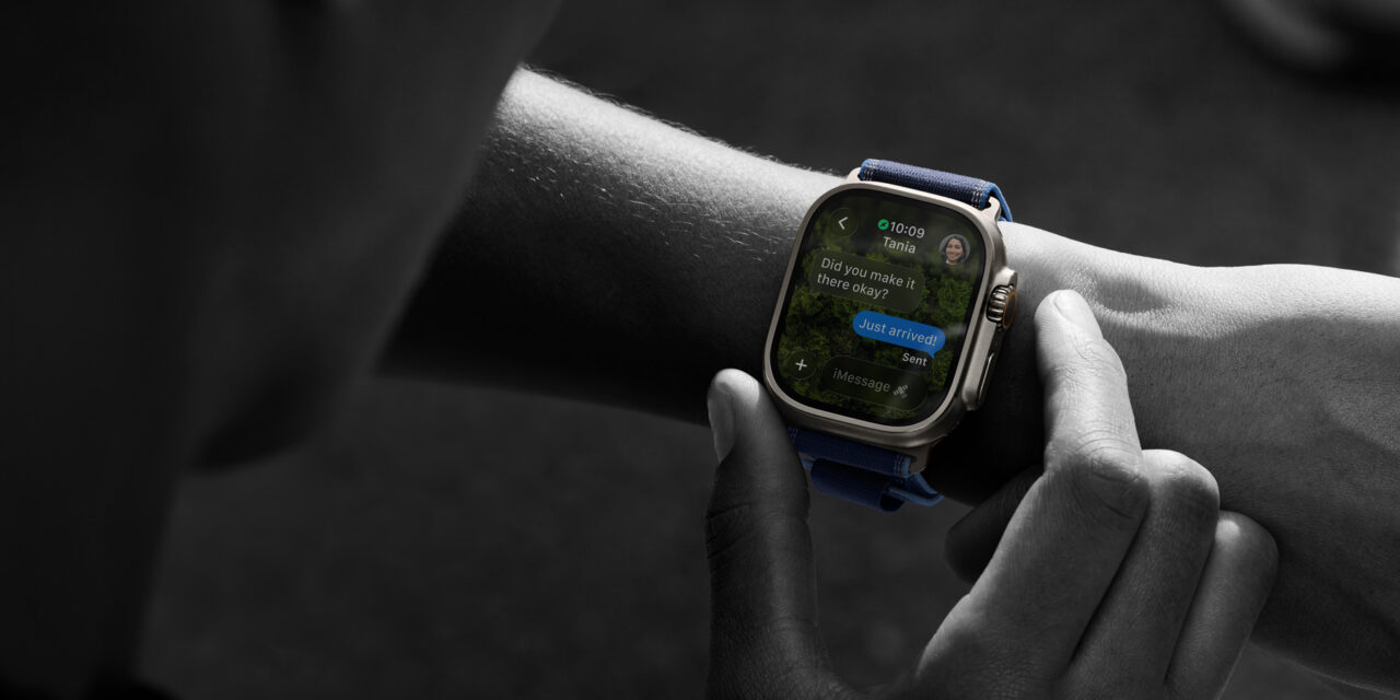 Умные часы Apple Watch Ultra 3 49 мм Black Ti Black Ocean Band 6