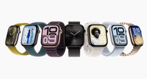 Умные часы Apple Watch Series 10 GPS, 42mm Jet Black Aluminium Case with Black Sport Band - S/M 4