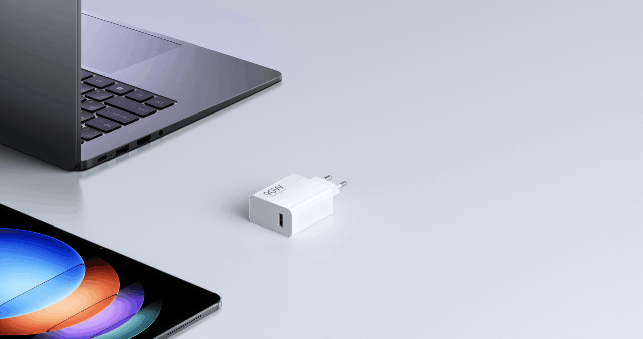 Сетевое зарядное устройство Xiaomi 90W HyperCharge Combo (Type-A) белый 4 Комбинированный блок питания Xiaomi 90 Вт