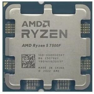 Процессор AMD Ryzen 5 7500F Oem (100-000000597) Base 3,70GHz, Turbo 5,00GHz, without graphics, L3 32 1