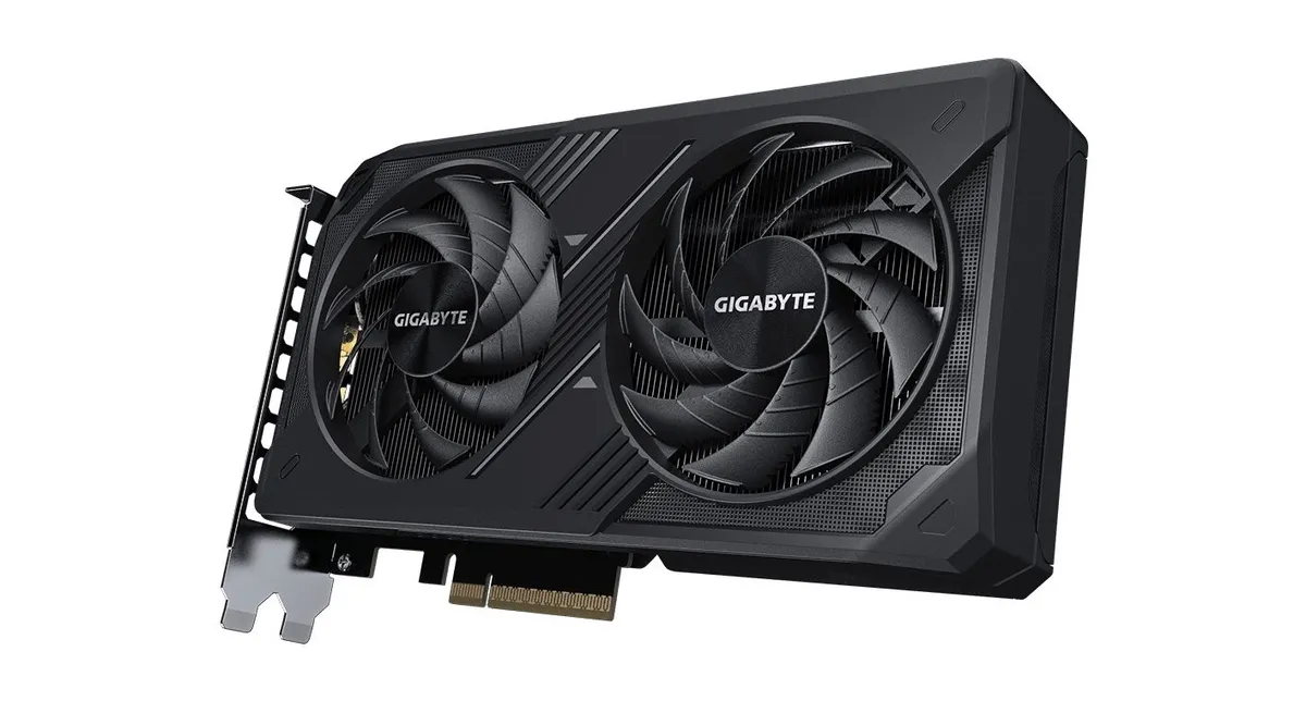 Видеокарта Gigabyte RTX5060 Windforce OC 8GB (GV-N5060WF2OC-8GD) GDDR7 128bit 3xDP HDMI 2Fan RTL 1