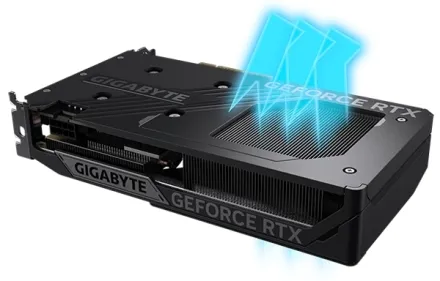 Видеокарта Gigabyte RTX5060 Windforce OC 8GB (GV-N5060WF2OC-8GD) GDDR7 128bit 3xDP HDMI 2Fan RTL 12