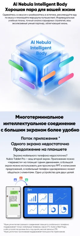 Планшет Nubia Pad Pro 16/512Gb Black 8