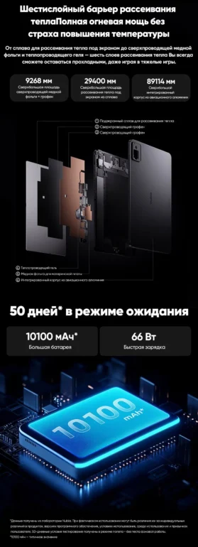Планшет Nubia Pad Pro 16/512Gb Black 4